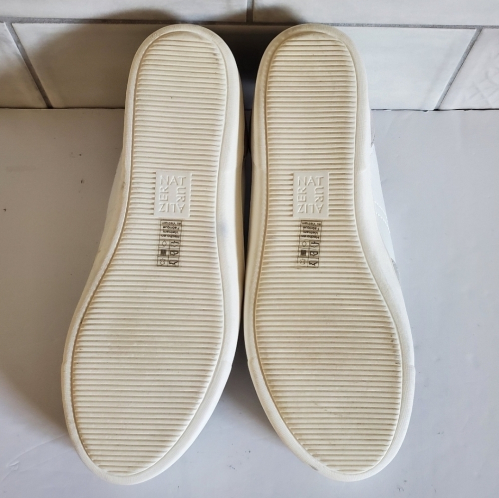 NWT Naturalizer 9.5 Modern Contemporary Academia Tennis Prep Leather Sneakers - Picture 9 of 10